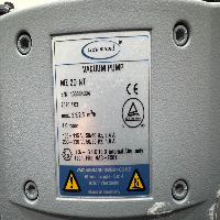 VacuuBrand MZ 2D NT Diagrpham Vacuum Pump image 2